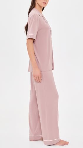 Image of Eberjey Gisele Rib Relaxed Short PJ Set