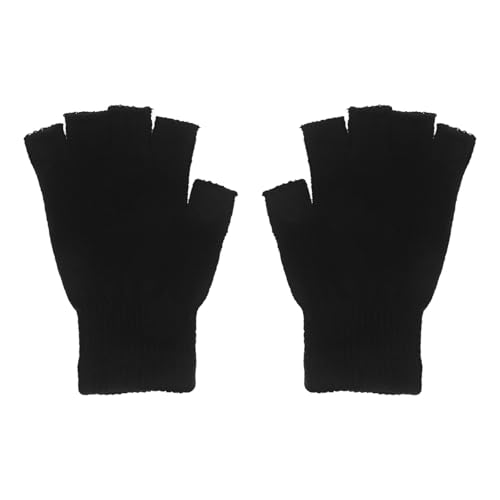 Guantes de medio dedo para niños ideales para escribir y andar en bicicleta en invierno