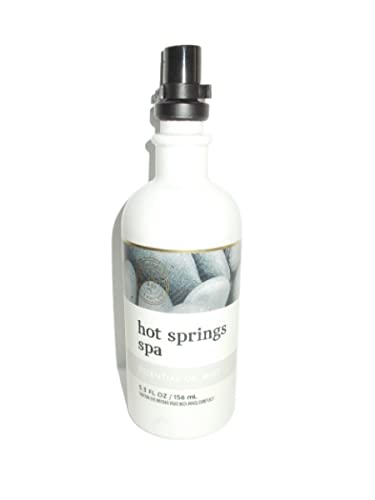 Bath and Body Works Aromatherapy Hot Springs Spa Essential Oil Mist 5.3 Ounce Eucalyptus Lemon Cedarwood Spray