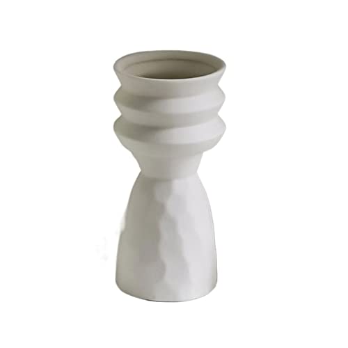 Vase en céramique blanc idéal pour vos ornements pour la maison - 2