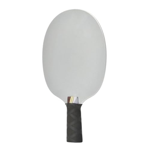 Vaveren Table Tennis Paddle Blade Pingpong Paddle Blade Speed Pingpong Racket Blade Iron Bottom Plate for Outdoor, Straight Board