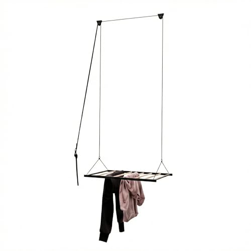 The Nice Rack Ceiling Laundry Drying Rack w/Pulley System (36 INCHES)