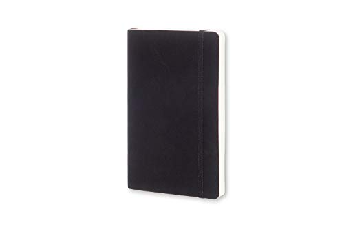 Moleskine Classic Notebook, Soft Cover, Pocket (3.5" X 5.5") Dotted, Black, 192 Pages #TOP2