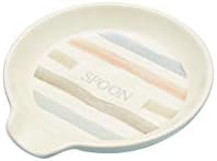 KitchenCraft KCCCSR Classic Collection Vintage-Style Ceramic Cooking Spoon Rest - Cream, 13 x 11.5 x 1.8 cm