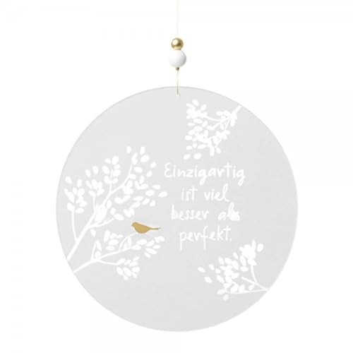 Räder Glaspoesie hängend Einzigartig ist viel Besser als perfekt