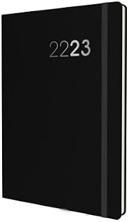 Collins Legacy Pocket Week To View Mid Year Academic 2022-23 Diary - Black (CL73M.99-2223) - Student Journal Planner with diary, notes and timetables