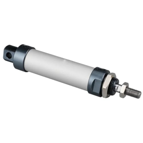 Cilindro neumático mini de aluminio MAL25x50 que mejora la precisión en movimientos lineales 6
