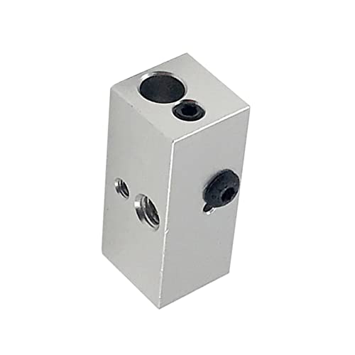 PLAFOPE Ed Printer Aluminum Block Double Mixed Extrusion Heating Block Aluminum Extrusion for Printing