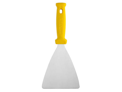 Lilly Codroipo 164124 Professional - Espátula flexible, acero inoxidable, gris, 12 cm, metal