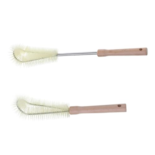 Didiseaon 2pcs Cleaning Brush Long Handle Bottle Brush Bottle Cleaner Brush Cup Cleaner Brush Bottle Washer Brush Cup Cleaning Tool Water Bottle Cleaner Stainless Steel