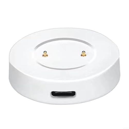 EffiFish Caricabatterie wireless compatto per Huawei Watch GT per Honor 2 per Dream Efficient USB ricarica cavo morbido bianco (bianco)