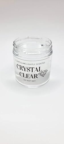 Generic Slime Clear Slime Lightly Scented Stretchy Made in USA Large 16 Fl Oz