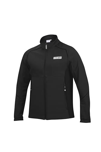 Veste softshell Sparco imperméable et coupe-vent noire M