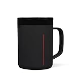 Corkcicle Classic Coffee Mug - Triple Insulated Stainless Steel for Travel - Shatter-Proof Lid - Keeps Drink Hot Over 3 Hours - Holiday Mug Gift - Great for Gifting Warmth - 16 oz - Darth Vader