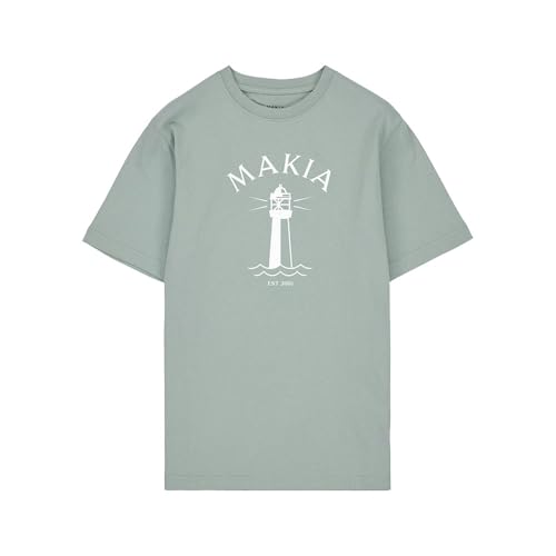T-shirt Blinker MAKIA en taille S pour homme : le haut à manches courtes éco-responsable