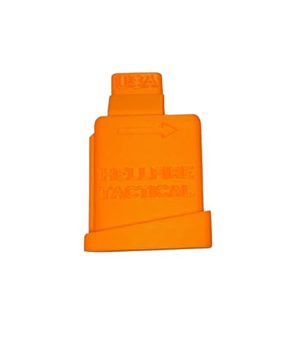 HELLFIRE TACTICAL Safety Magazine Flag for AR-22, USA Made, (ORANGE) *NOT COMPATIBLE WITH...