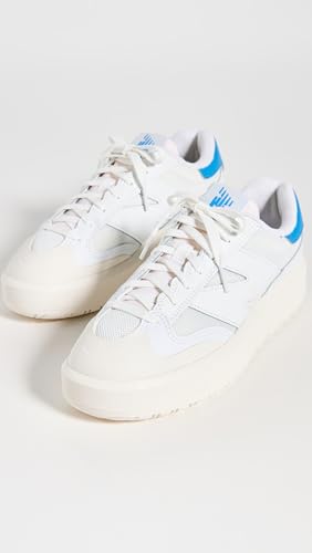 New Balance Men's 302 Trainers, White Blue Heritage Blue Sea Salt, 9