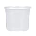 64 OZ Round Deli Food Storage Containers With Lids -10 Pack- Freezable dishwasher & Microwave safe Great For Meal Preparations.
