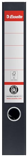 Classeur a levier Esselte A4 noir pack de fournitures de bureau - 4