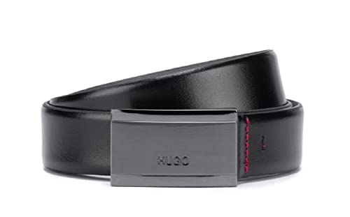 HUGO Gexter-l_sz30 Ceinture, Noir (Black 001), 80 Homme