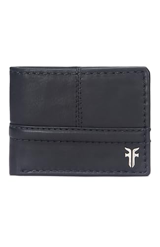 Frye Men's NASH Cow Oily Bifold W/FOLDOUT CC, Black
