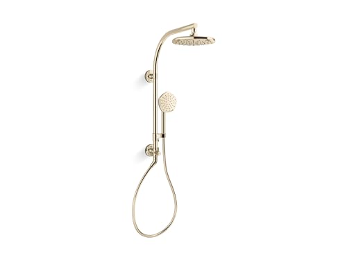 KOHLER K-27118-G-AF OccasionTM Hydrorail-R Set, 1.75 GPM, Vibrant French Gold miniatura 1