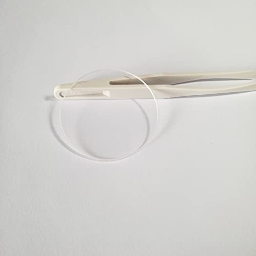 Multiple Sizes UV Grade JGS1 Fused Silica Window Quartz Glass Disk (Specification : 500pcs 16x0.8mm)