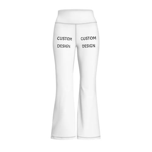 Image of Girls Flare Leggings 5-14T Cute Bell Bottoms for Girl Yoga Pants for Gym