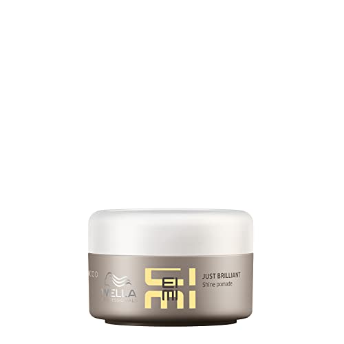 Wella Professionals EIMI Just Brilliant Hair Styling Pomade with Anti-Frizz Effect and Heat Protection Hold Level 1 75 ml
