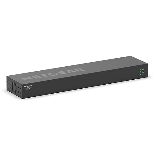 NETGEAR Routeur Pro 10 Gbit/Multi-Gigabit Dual-WAN avec Management Cloud Insight (PR60X) – 10 Gbit SPF+ - avec basculement en Cas de défaillance – 32 VLAN - Configuration VPN IPSec – Rackable