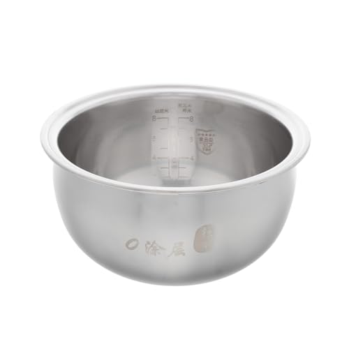 MUCKLILY Revestimiento Para Olla Arrocera Utensilios De Cocina Revestimiento Para Olla Eléctrica Olla Interior De Metal Para Olla Arrocera Olla Interior Para Olla Arrocera Portátil