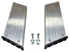 Louisville Ladder PK1278 Adjustable Attic Ladder Foot Kit – Replacement Hardware for Louisville Aluminum Attic Ladders – Stabilizing Base Pads with Bolts, Nuts & Instructions