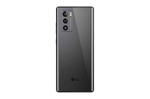 LG Wing 5G ATT Unlocked LMF100VM1A 6.8 inch 8GB+256GB - Aurora Grey (Not Compatible with T-Mobile/Sprint and Verizon) (Renewed)