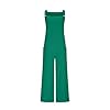 Womens Overalls Linen Cotton Wide Leg Jumpsuits Lo... #2