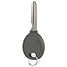 KeylessOption Car Key Replacement for 2000 2001 2002 2003 2004 2005 2006 Chrysler Sebring Town Country Dodge Caravan Durango Ram Jeep Cherokee Wrangler, Y160 4D 64, Programming Guide Included