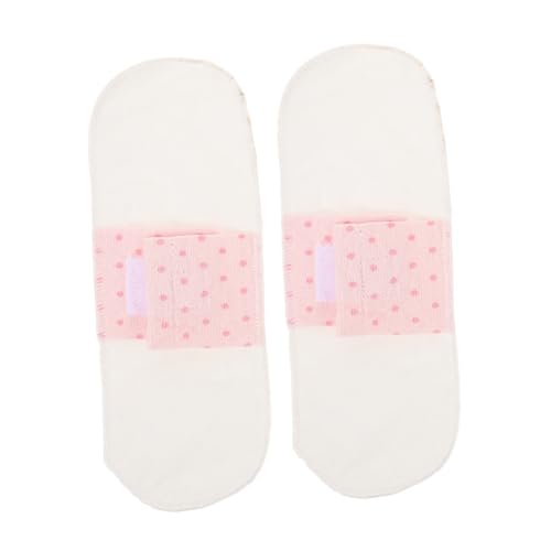 MOTHNUR 2 piezas Compresas Menstruales Reutilizables Algodón Suave Impermeables Transpirables para Uso Diario y Postparto