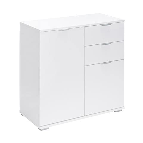 Noxen - Een moderne kast wit, ladekast, voor uw slaapkamer, hal, kinderkamer. (wit) - Image 8