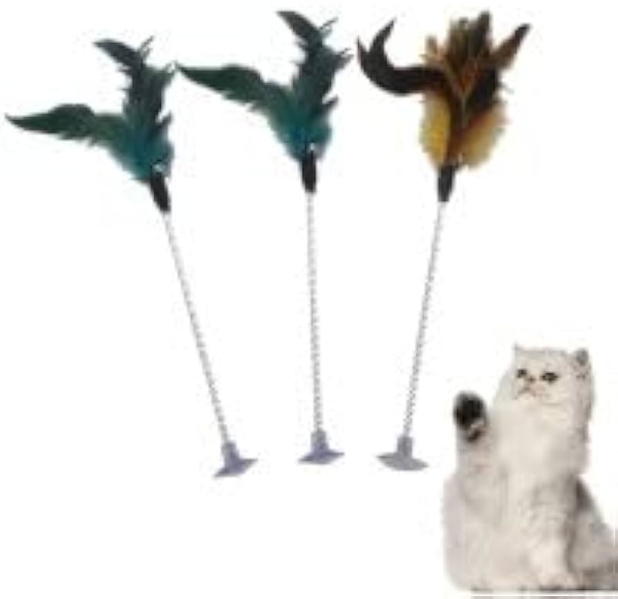 Amazon | 自立式 猫じゃらし【3個セット】猫のおもちゃ 振り子 紙縄 Amazon | 自立式 猫じゃらし【3個セット】猫のおもちゃ 振り子 紙縄