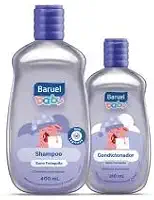 Kit Shampoo + Condicionador Baruel Baby 400Ml+210Ml Sono