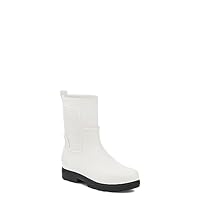 UGG Women's Droplet Mid Rain Boot, White, 4 UK
