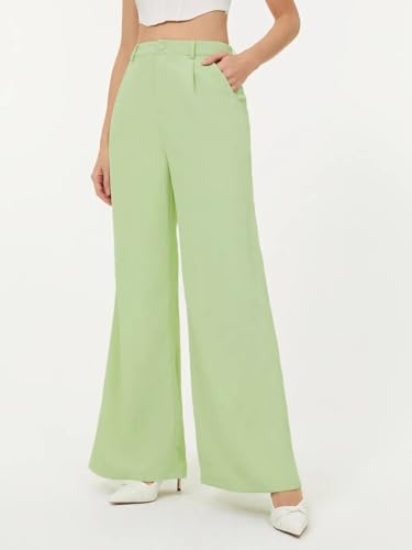 Image of KOTTY Women Straight Fit Casual Pants