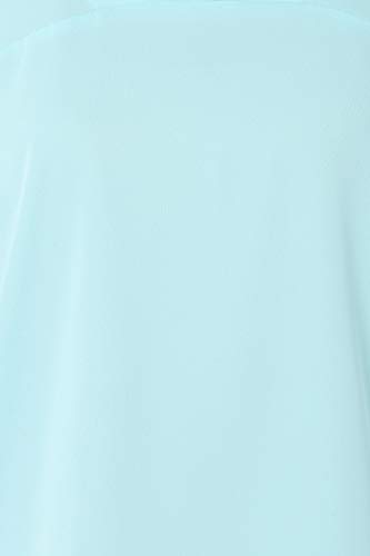 Image of Allen Solly Solid Polyester Round Neck Womens Top (S21ASCRGPY99256-P)