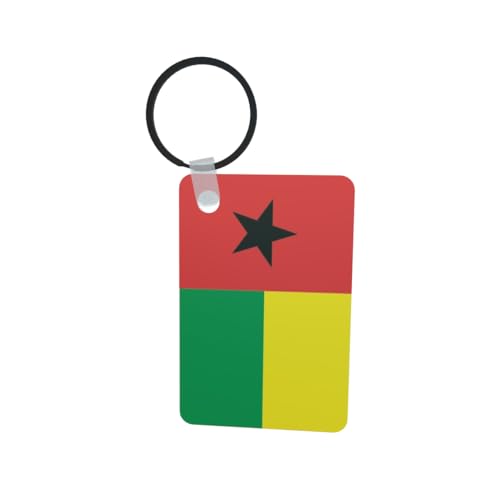U24 Porte-clés Guinée-Bissau Aluminium 50 x 47 mm