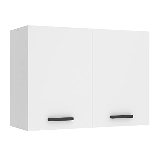 BELINI Meuble Haut Cuisine SG80 I Meubles de Cuisine - Mural, Rangements, 2 Portes I Taille: 29,6 x...
