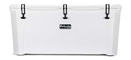 Grizzly 165 Cooler, White, G165, 165 QT
