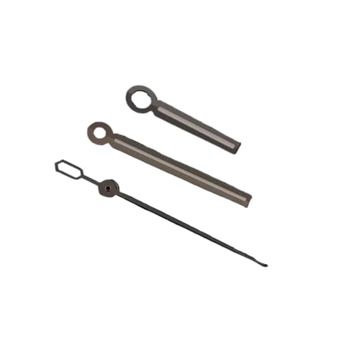 Aiguille creuse argentée NH35 pour modding de montre automatique premium