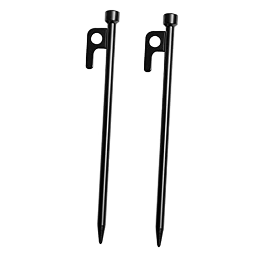 MOTHNUR 2stücke Zelt-heringe Aus Metall Lange Erdnägel Für Camping Windfeste Zeltheringe Zum Befestigen Von Zelten Planen Und Pavillons Outdoor Zubehör Für Harten Boden