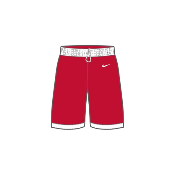 Short Bermuda Nike Youth Team25 Basketball pour enfant coloris rouge