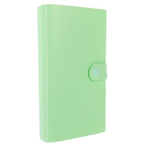 KICHOUSE Coin Collection Album Holder Portable Banknote Capacity Storage Book with Protective Bags for Organization Versatile for Coins and Commemorative Notes