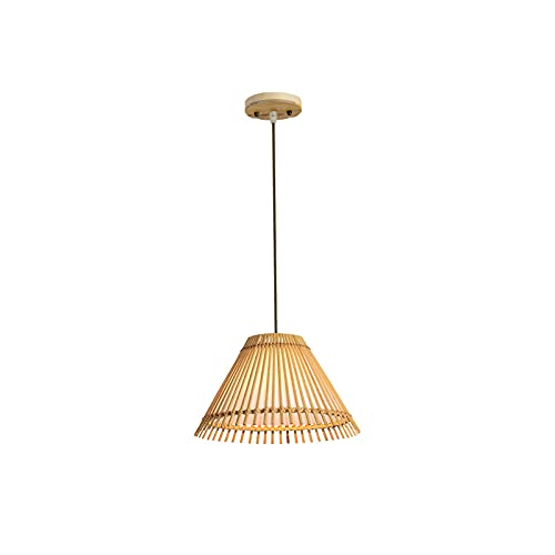 Lustre japonais fait main et suspension vintage pour déco de maison pastorale